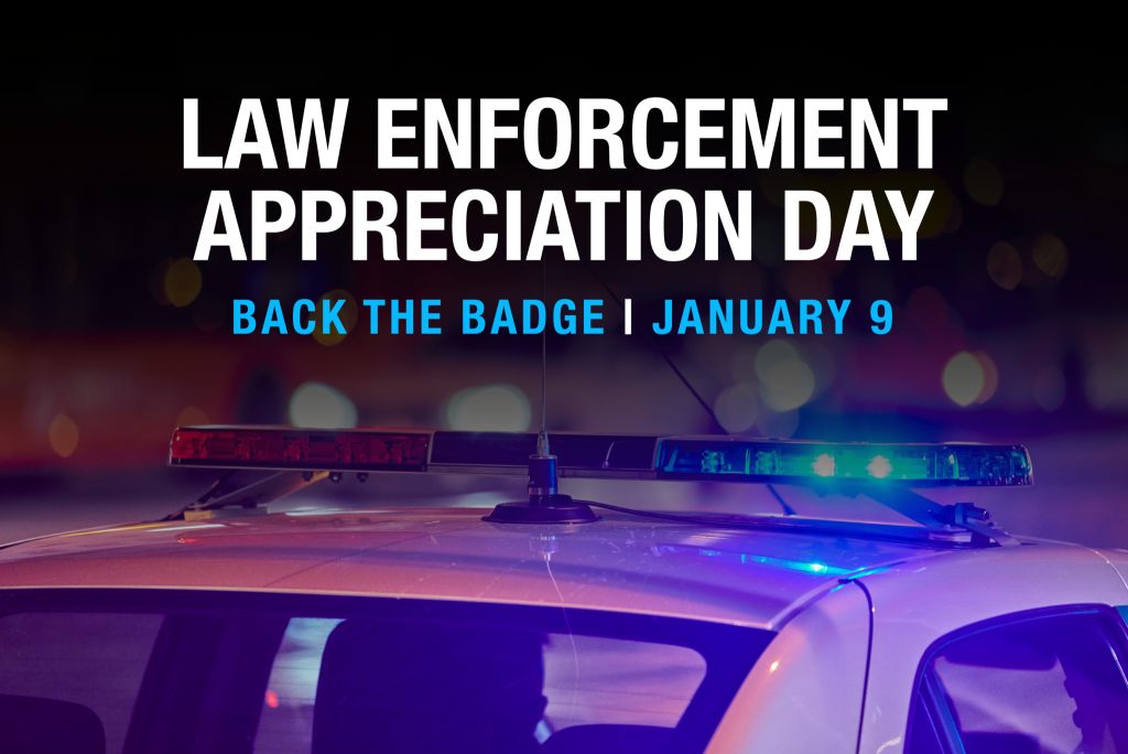 Back the Badge-Thank Law Enforcement - Randy Frese